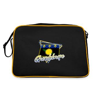 Guadeloupe - Sac Retro - noir/or - Dos