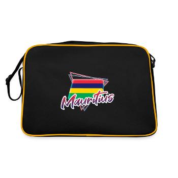 Maurice - Sac Retro - noir/or - Dos