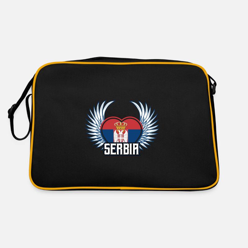 Serbien Retro Tasche