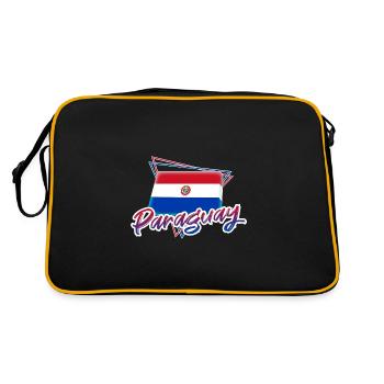 Paraguay - Sac Retro - noir/or - Dos