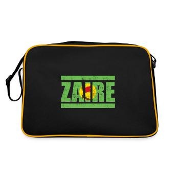 Zaïre - Sac Retro - noir/or - Dos