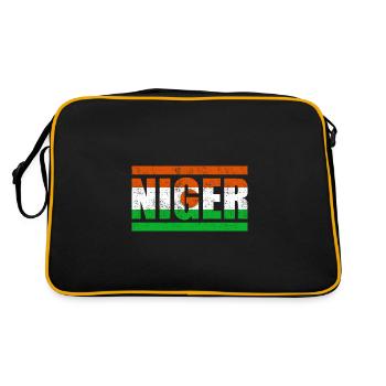 Niger - Sac Retro - noir/or - Dos