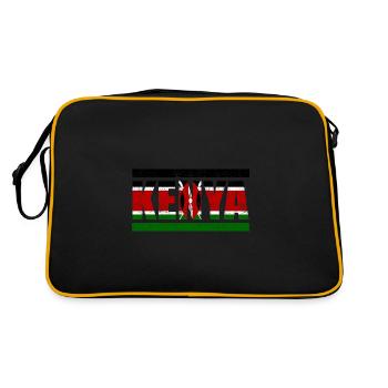Kenya - Sac Retro - noir/or - Dos