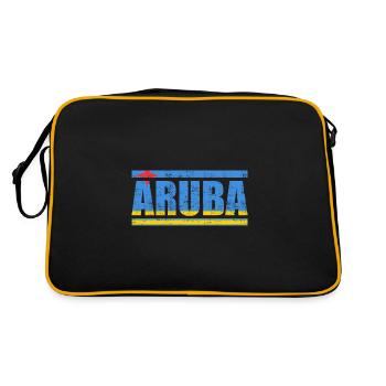 Aruba - Sac Retro - noir/or - Dos