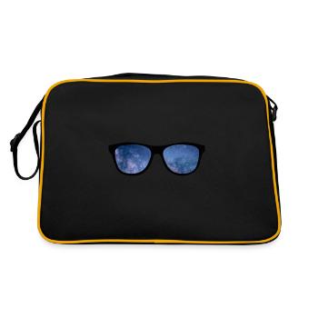Lunettes de soleil Vacances Heure d’été - Sac Retro - noir/or - Dos