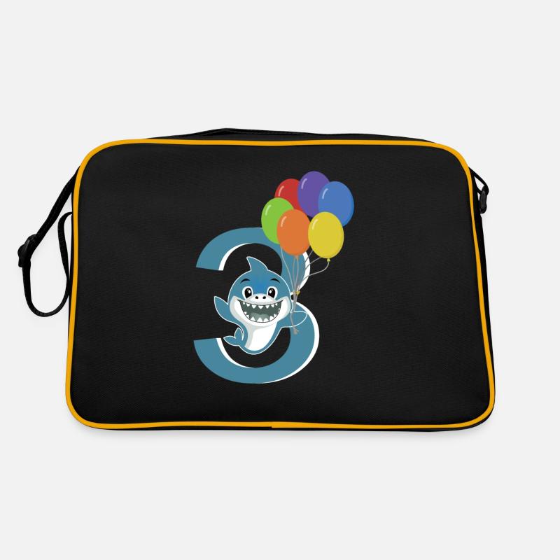 Drei Jahre | 3. Geburtstag | Ich bin schon 3 Retro Tasche