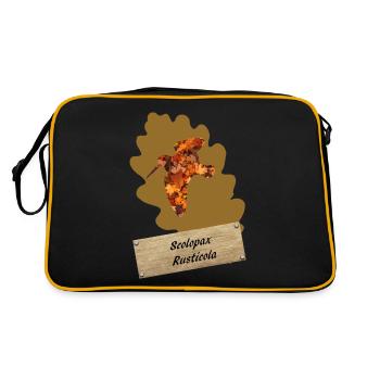 OBV – Becasse camo Scolopax Rusticola #11 - Sac Retro - noir/or - Dos