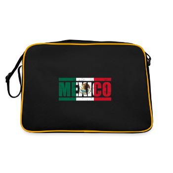 Mexique - Sac Retro - noir/or - Dos