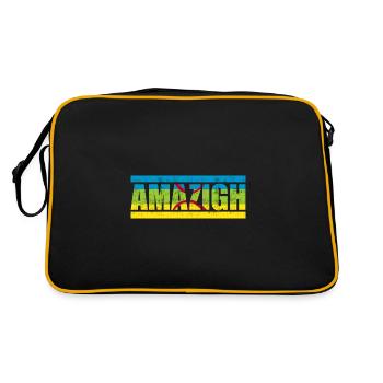 Amazigh - Retro Bag - black/gold - Back