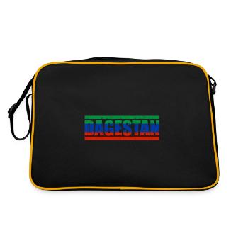 Daghestan - Sac Retro - noir/or - Dos