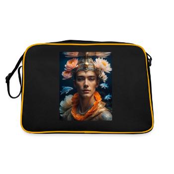 Sea Prince - Retro Bag - black/gold - Back