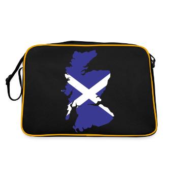 Scotland - Retro Bag - black/gold - Back
