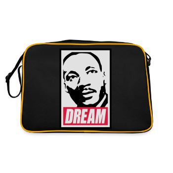 Obey x Dream MLK - Retro Bag - black/gold - Back
