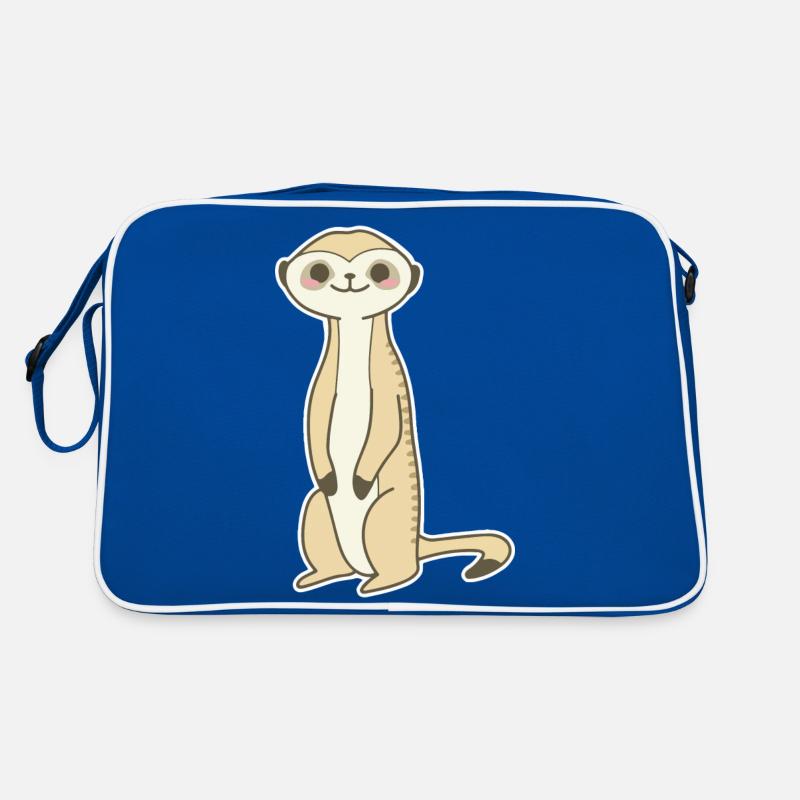 Erdmännchen Retro Tasche