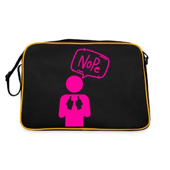 Non - Sac Retro - noir/or - Dos