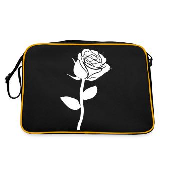 Rose, je t’aime - Sac Retro - noir/or - Dos