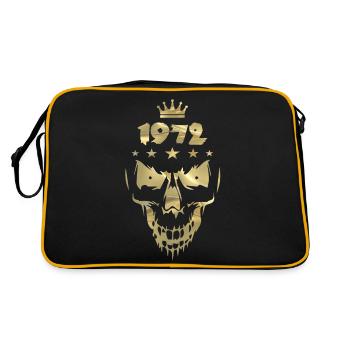 1972 Or crânien - Sac Retro - noir/or - Dos