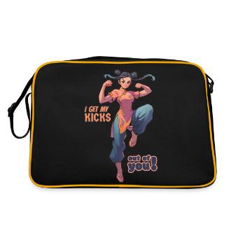 I get my kicks out of you 2 - Retro Bag - black/gold - Back