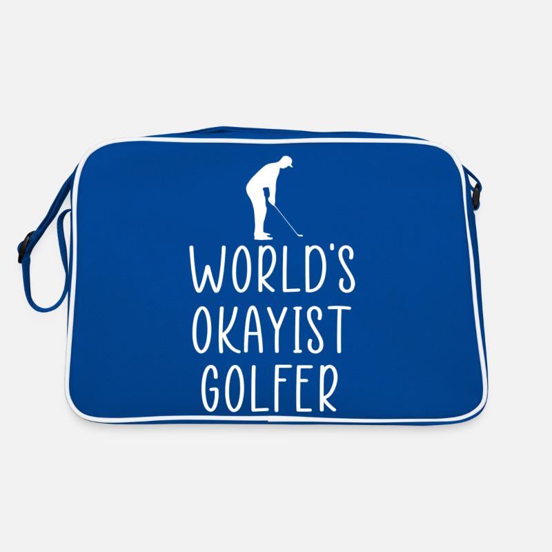 Bester Golfer der Welt Retro Tasche