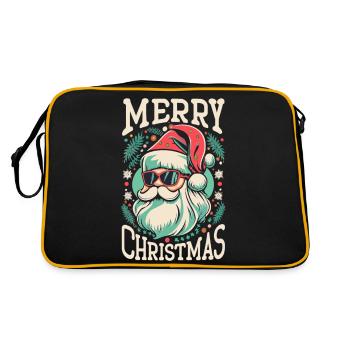 Joyeux Noël Famille Noël Joyeux Noël - Sac Retro - noir/or - Dos