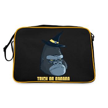Halloween Gorilla 2 - Sac Retro - noir/or - Dos