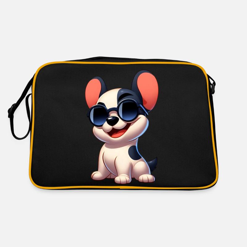 bouledogue français 6 Sac Retro