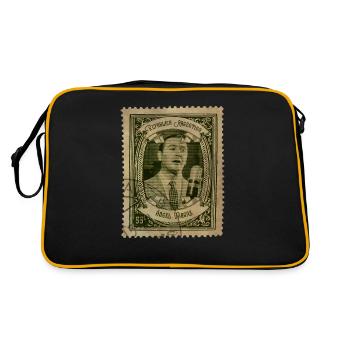 Estampa: Àngel Vargas - Sac Retro - noir/or - Dos