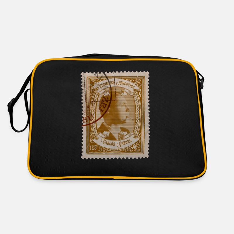 Estampas: Carlos Gardel 1 Retro Tasche