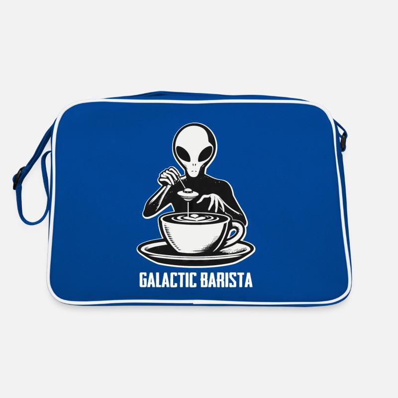 Coffee Drinker Galactic Coffee Master Retro Bag