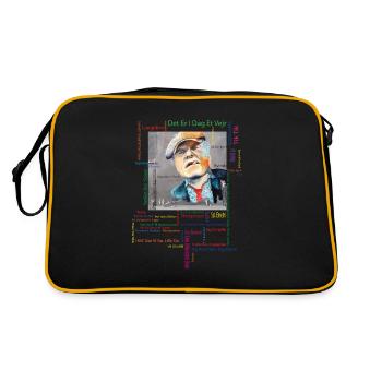 Hommage à Kim Larsen 2018 - Sac Retro - noir/or - Dos