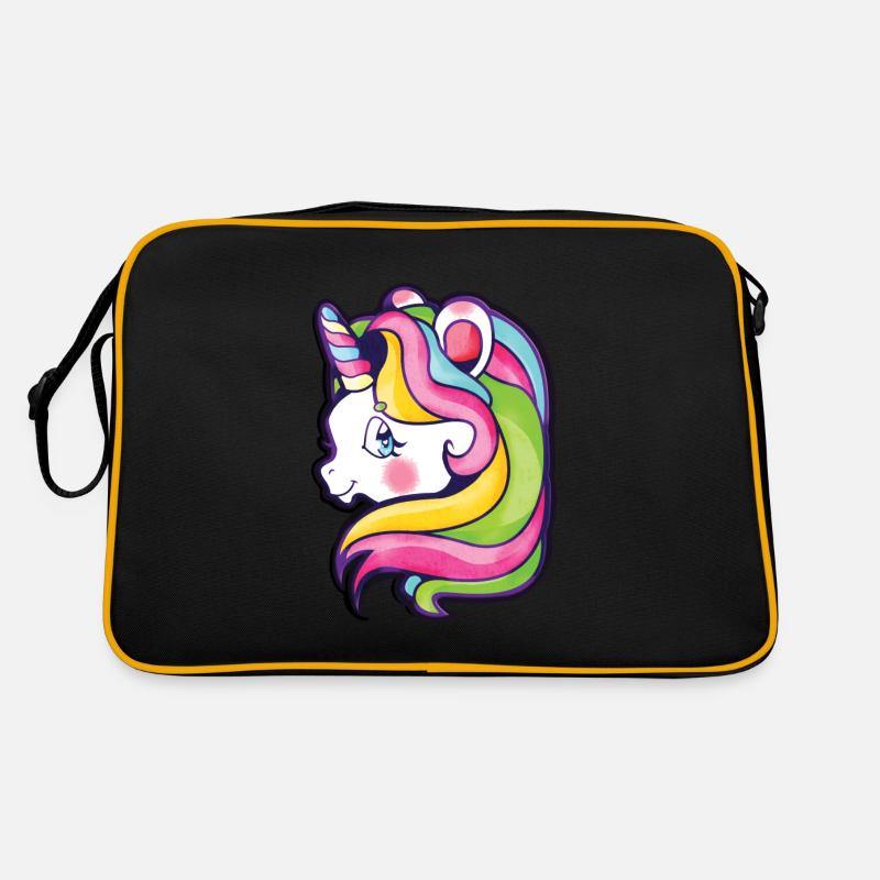 Einhorn Retro Tasche