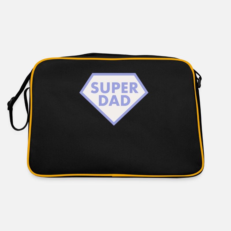 SUPER DAD 2 Retro Tasche