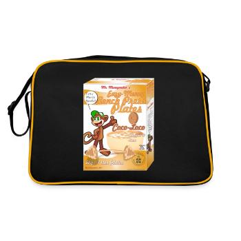 Eazy Money Bench Press Cartel - Bench Press Plates - Retro Tasche - Schwarz/Gold - Hinten