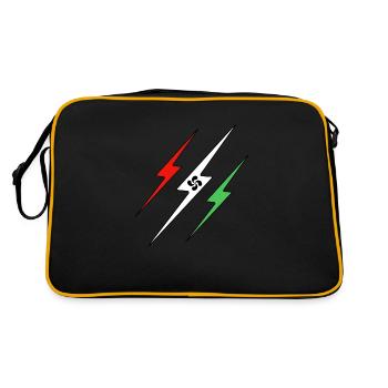Euskadi - Retro Tasche - Schwarz/Gold - Hinten