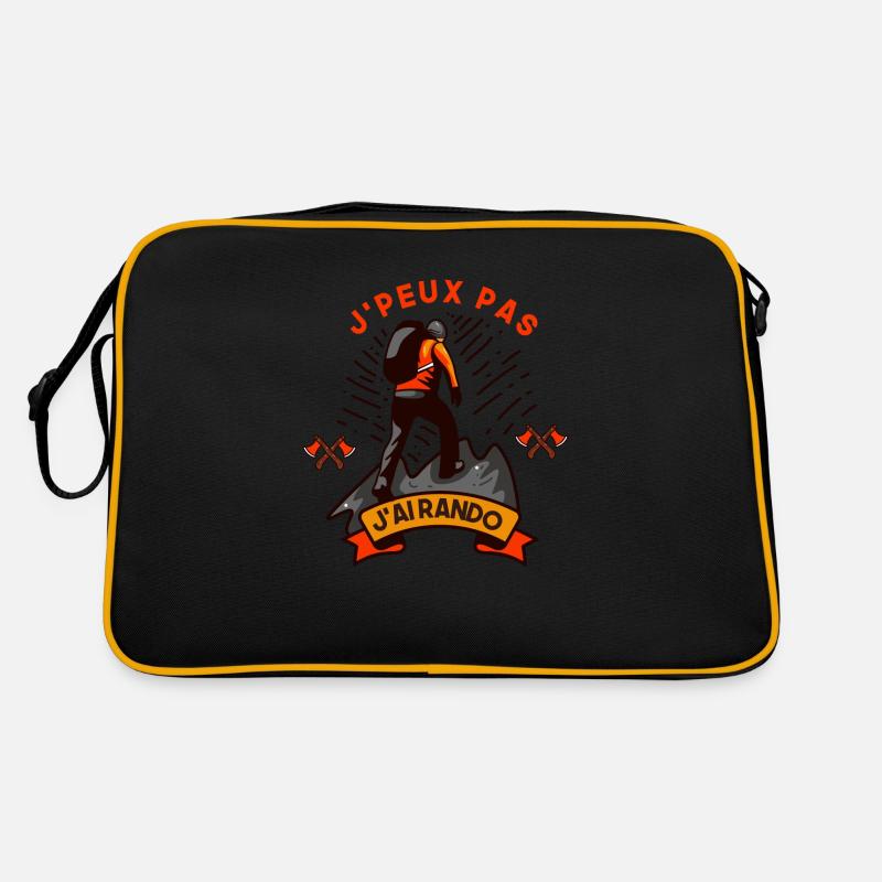J'peux pas j'ai rando Sac Retro