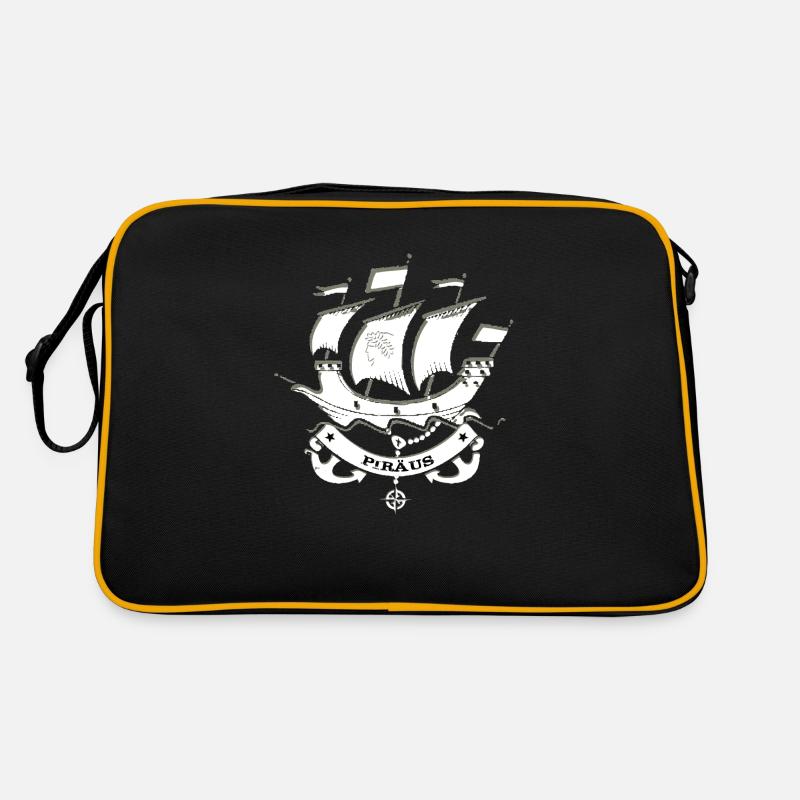 Piraeus Greece Retro Bag