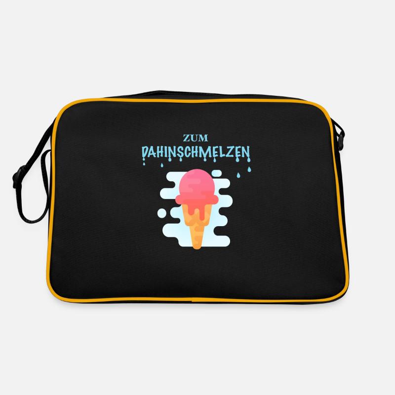 Zum dahinschmelzen - Eis Retro Tasche