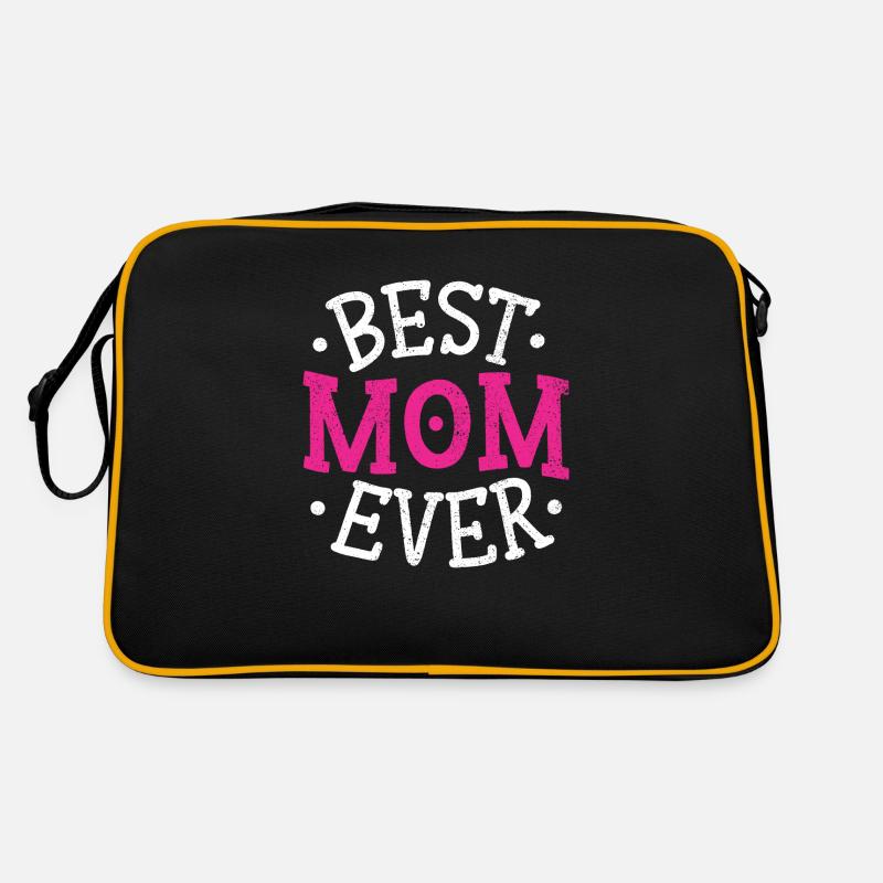 Best Mom Ever - Muttertag Retro Tasche