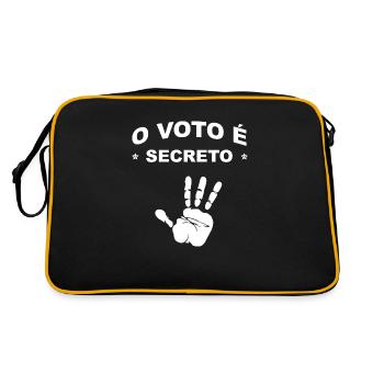 O Voto e secreto - Lula presidente 2022 - Sac Retro - noir/or - Dos