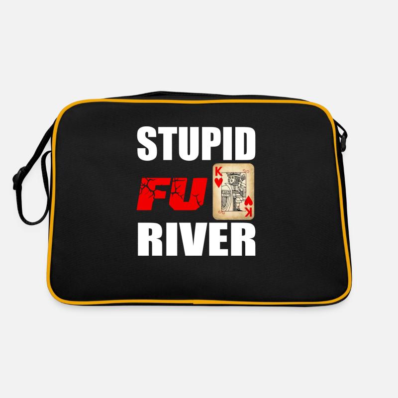 Stupid Fu*** River - Perdre le poker sur la rivière Sac Retro