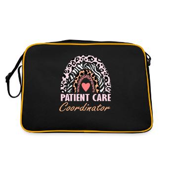 Patient Care Coordinator - Retro Bag - black/gold - Back