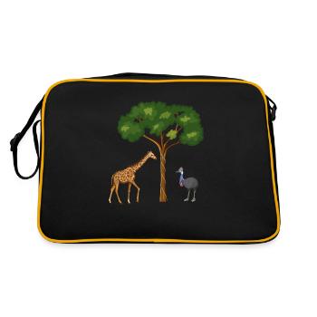 Safari Zoo Animal Safari Zoo - Sac Retro - noir/or - Dos