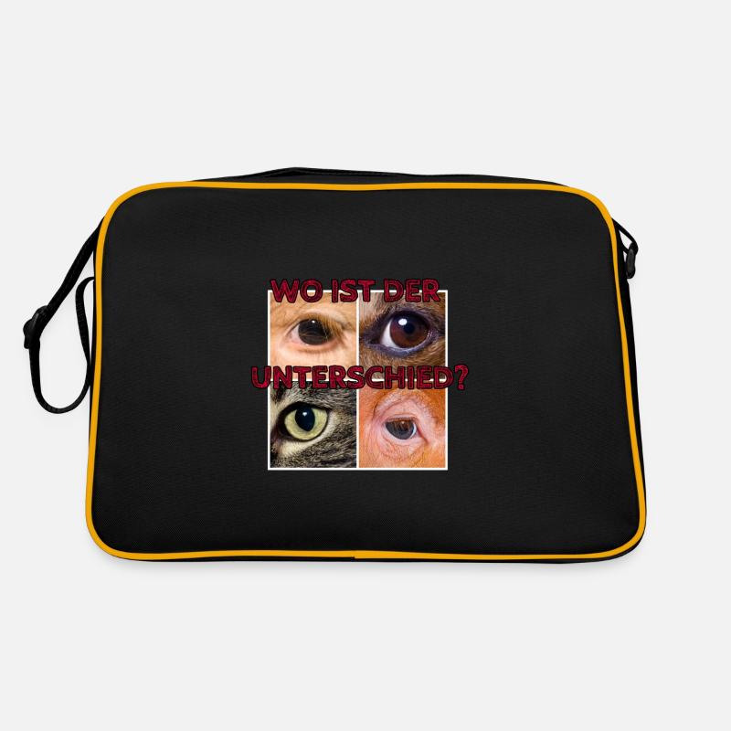 Wo ist der Unterschied? Retro Tasche