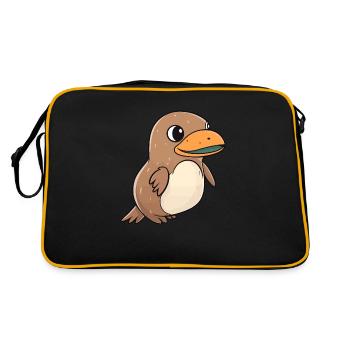 Ornithorynque - Sac Retro - noir/or - Dos