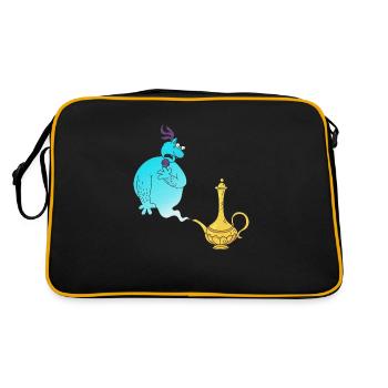 Gini Magic Lamp Génie - Sac Retro - noir/or - Dos