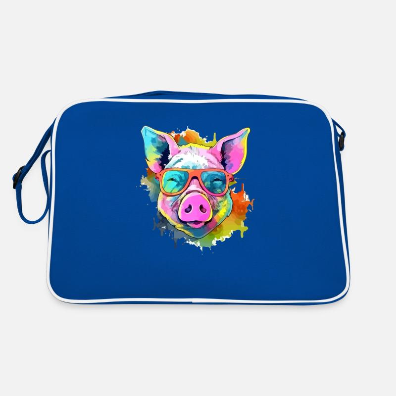 Ronan le cochon Sac Retro