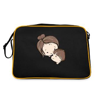 Mère et enfant - Sac Retro - noir/or - Dos