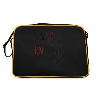 AMOUR ÉPOUSTOUFLANT - Sac Retro - noir/or - Dos
