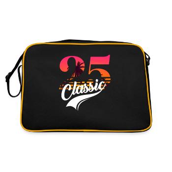 Vintage 1925-25th anniversary - Retro Bag - black/gold - Back
