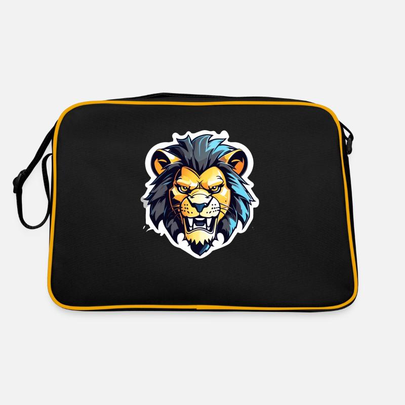 tete de lion Sac Retro